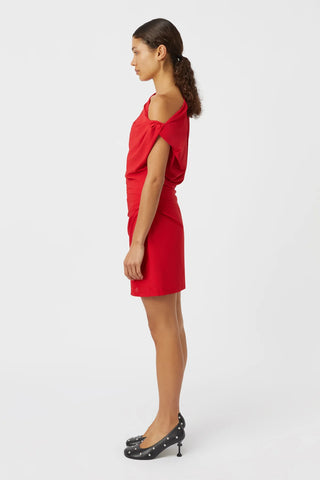 Annalise Mini Dress - Scarlet Red