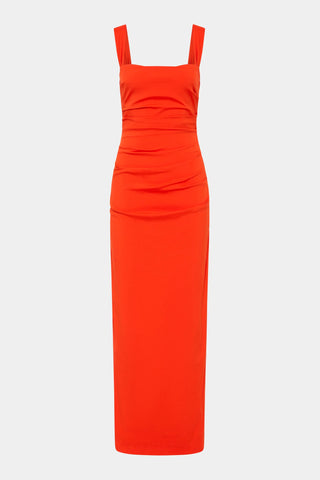 Dahlia Balconette Gown - Tangerine