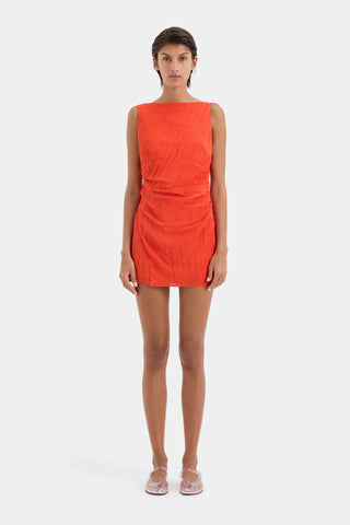 Ligera Mini Dress - Tangerine