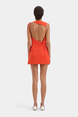 Ligera Mini Dress - Tangerine