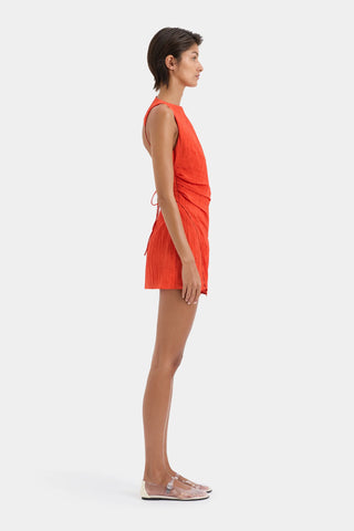 Ligera Mini Dress - Tangerine