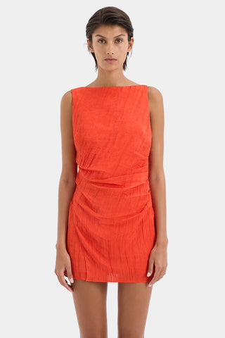 Ligera Mini Dress - Tangerine